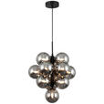 HÄNGELEUCHTE 40/153 cm  - Schwarz, Trend, Glas/Metall (40/153cm) - Novel