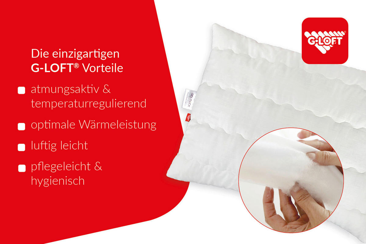 KOPFPOLSTER 40/80 cm   - Champagner, Basics, Textil (40/80cm) - Goldeck Austria