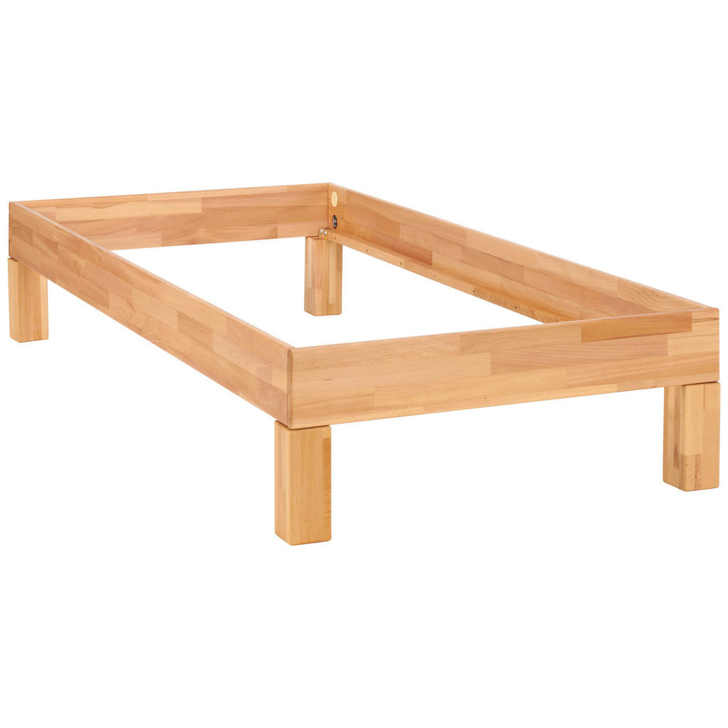 Thumbnail - Mid.you Futonbett, Kernbuche, Holz, Kernbuche, massiv, 90x220 cm, für Rollrost geeignet, Lattenrost geeignet, Schlafzimm...