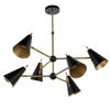 DECKENLEUCHTE  96/76 cm    - Messingfarben/Schwarz, Design, Metall (96/76cm) - ENDON