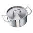 KOCHTOPFSET Edelstahl 5-teilig - Edelstahlfarben, Basics, Metall - Schulte Ufer