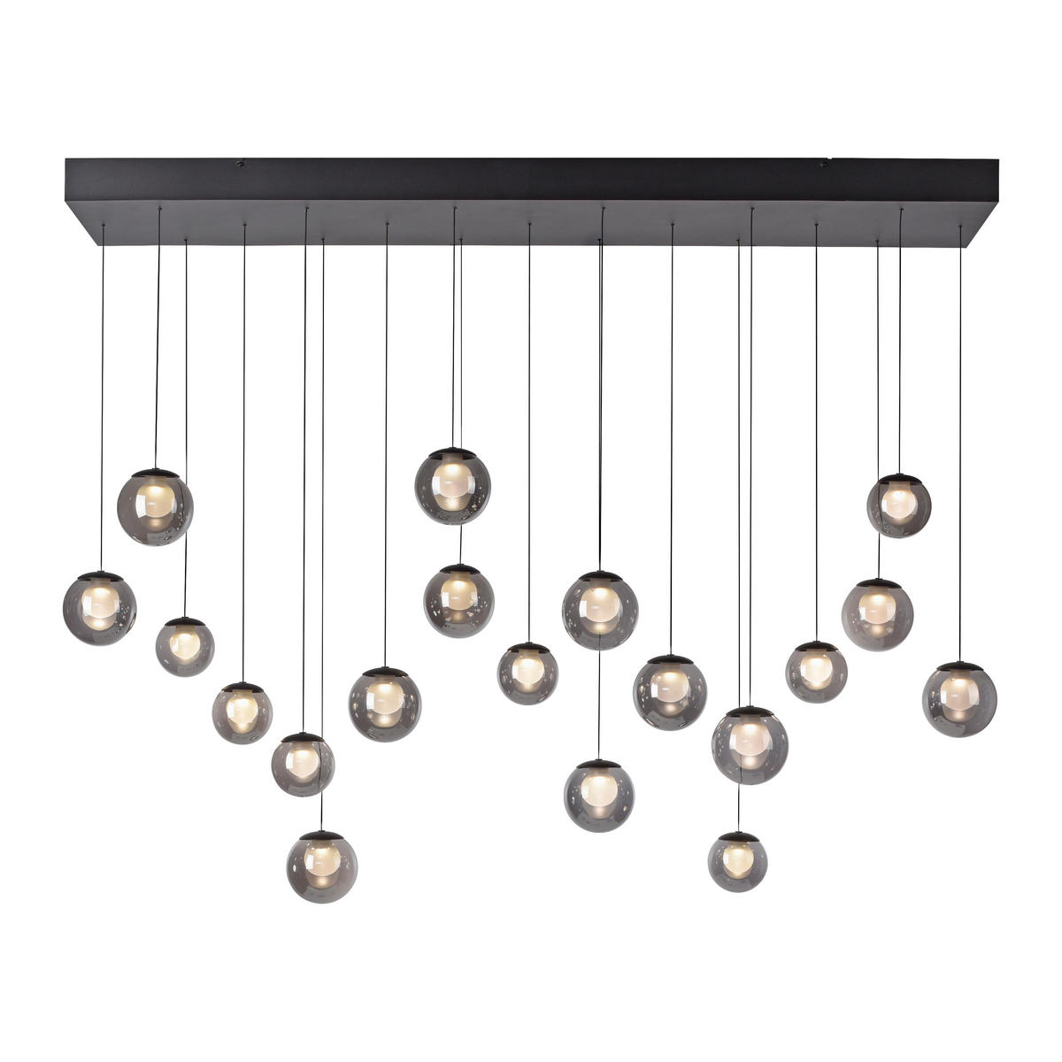 LED-PENDELLEUCHTE 150/40/180 cm   - Anthrazit, Design (150/40/180cm) - Neuhaus PURE