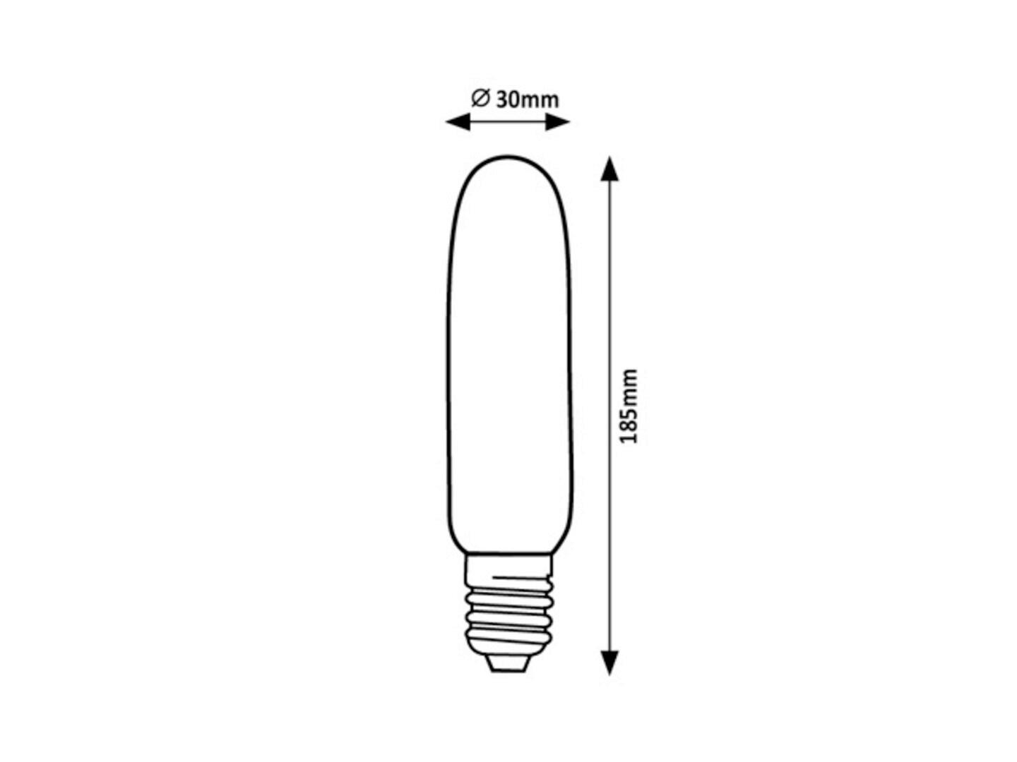 LED FILAMENT SIJALICA - boja ćilibara, Lajfstajl, staklo (3/18.5cm)