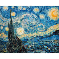 KUNSTDRUCK Landschaft & Natur 50/40 cm  - Blau/Gelb, Basics, Papier (50/40cm) - Monee