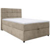 BOXBETT 120/200 cm,  in Creme, Bettkasten,  - Creme, MODERN, Holz/Holzwerkstoff (120/200cm) - MID.YOU