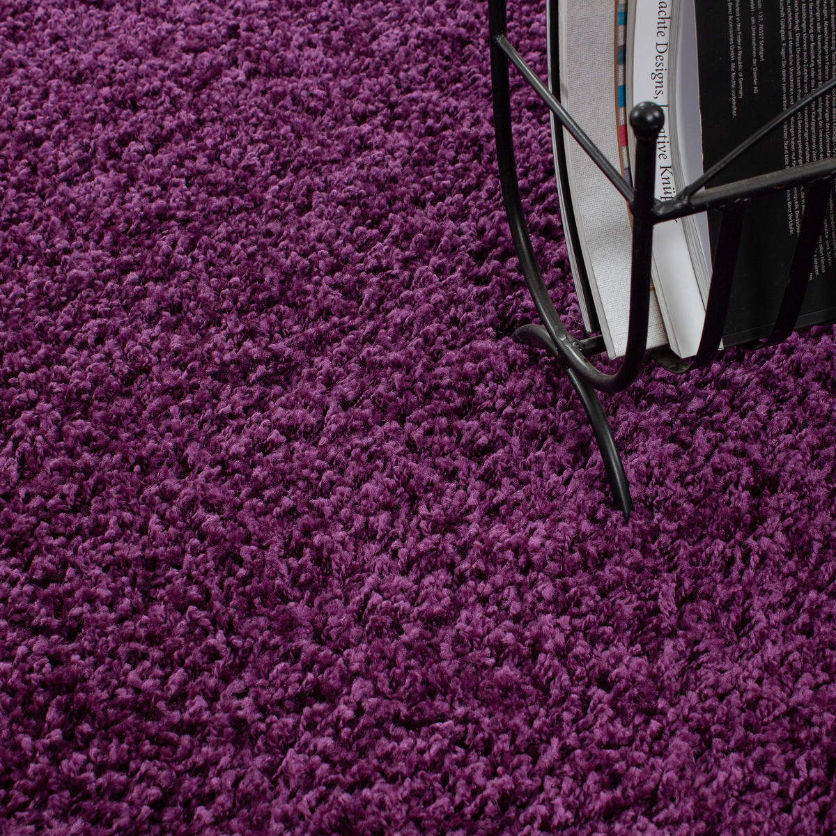 HOCHFLORTEPPICH 240/340 cm Life 1500 Lila  - Lila, KONVENTIONELL, Textil (240/340cm) - Novel
