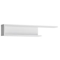 FALIPOLC 140/25/20,1 cm  - magasfényű fehér, Trend, faalapú anyag (140/25/20,1cm) - Hom`in