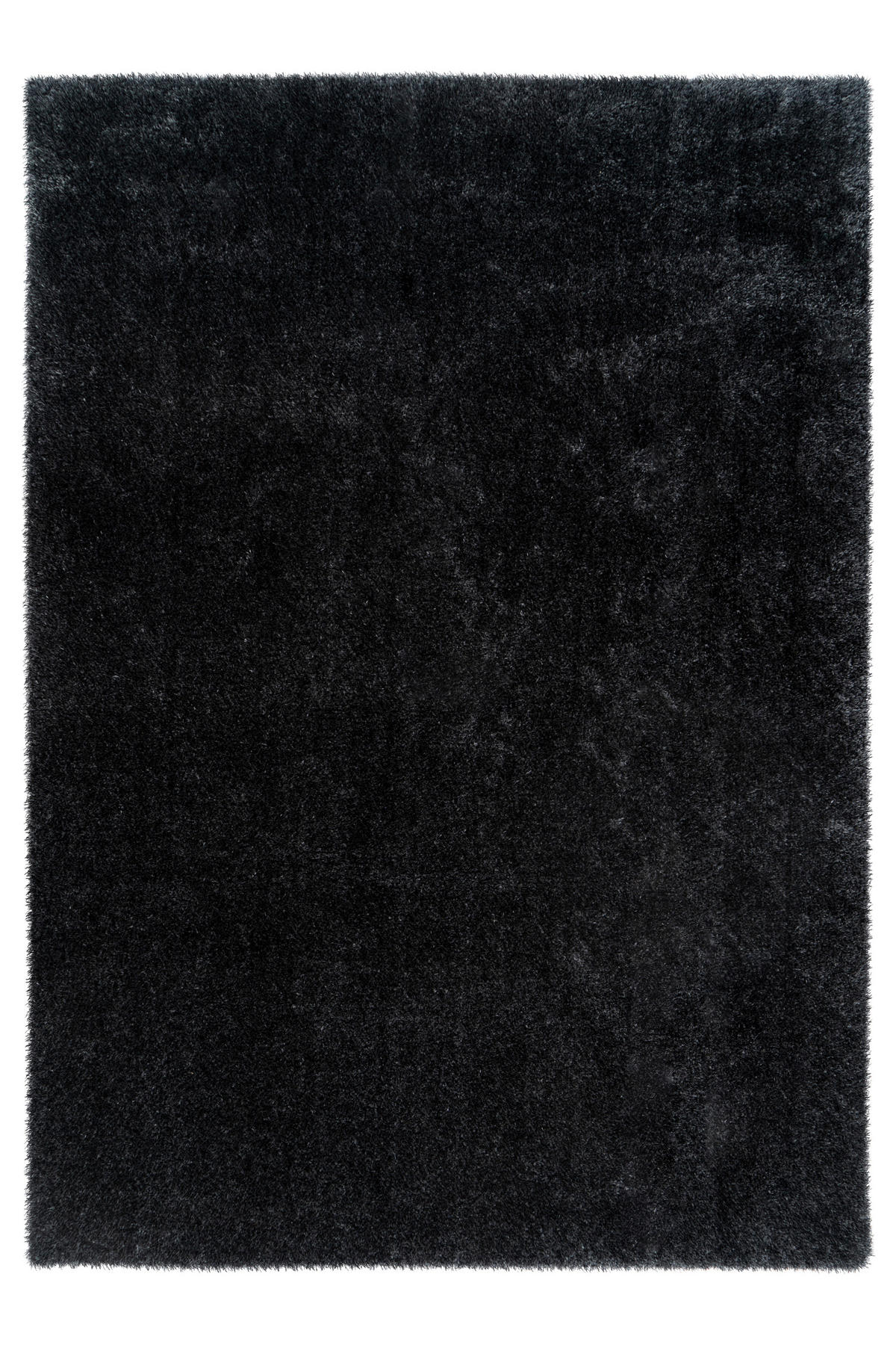 KOSMATINEC Glamour  80/150 cm  tkano  temno siva  - temno siva, Basics, tekstil (80/150cm)