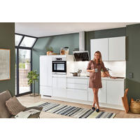 EINBAUKÜCHE 648  - Weiß, Design, Holzwerkstoff - Celina