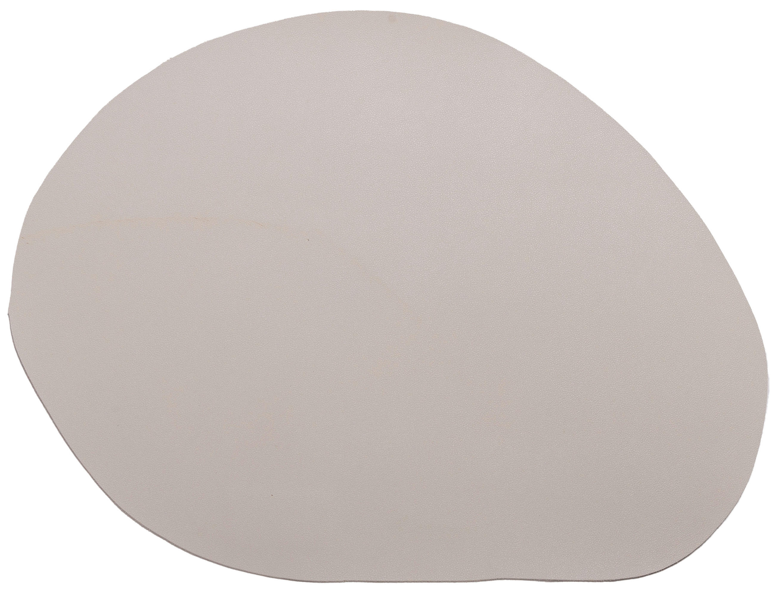 TISCHSET Textil Lederlook Hellgrau 45/35 cm  - Hellgrau, Basics, Textil (45/35cm) - Ambia Home