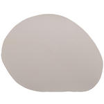 TISCHSET Textil Lederlook Hellgrau 45/35 cm  - Hellgrau, Basics, Textil (45/35cm) - Ambia Home