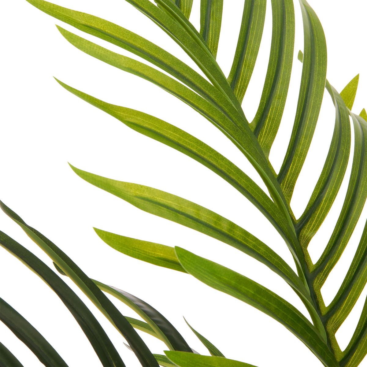 KUNSTPFLANZE Palme 120 cm  - Schwarz/Grün, Basics, Kunststoff (120cm)