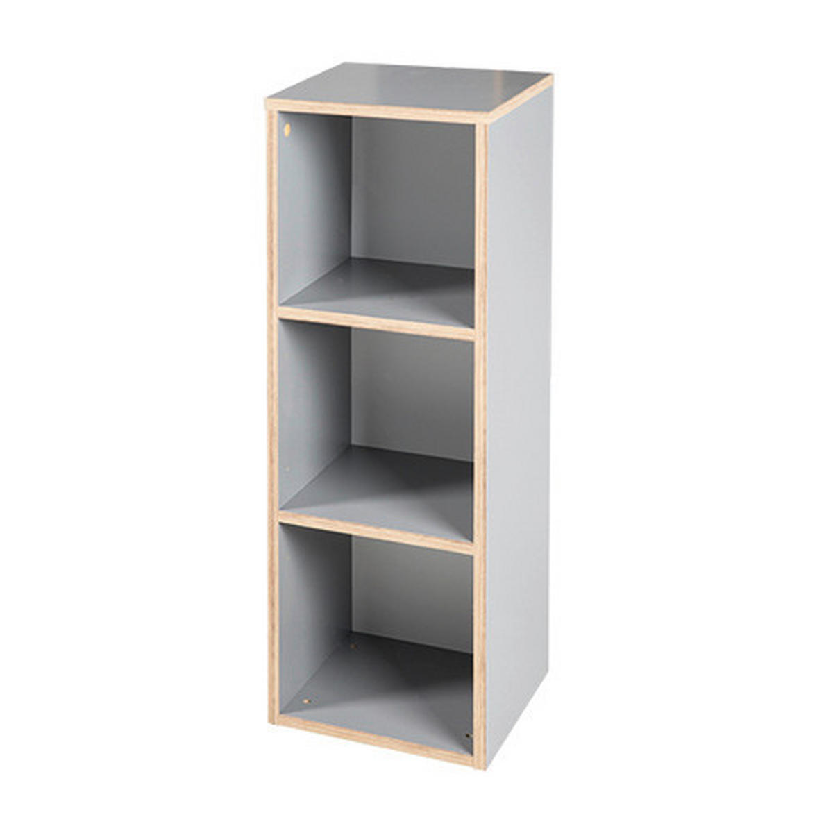 KOJENECKÝ SPODNÍ REGÁL šedohnědá,  - šedohnědá, Design, kompozitní dřevo (36/89/32cm) - Jimmylee