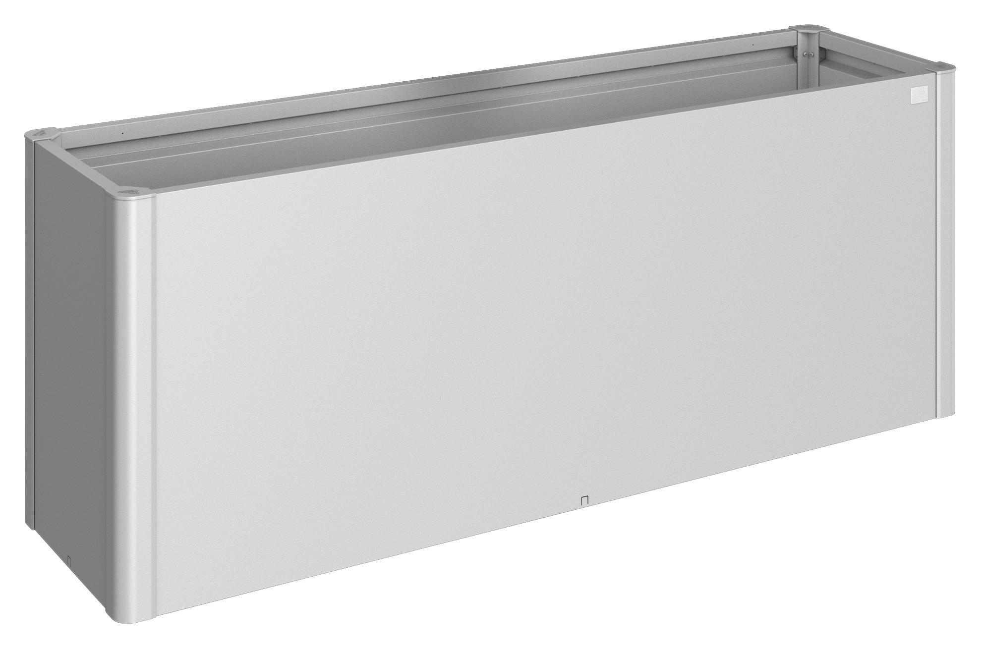 Biohort Hochbeet Belvedere Silber 201x77x53 cm