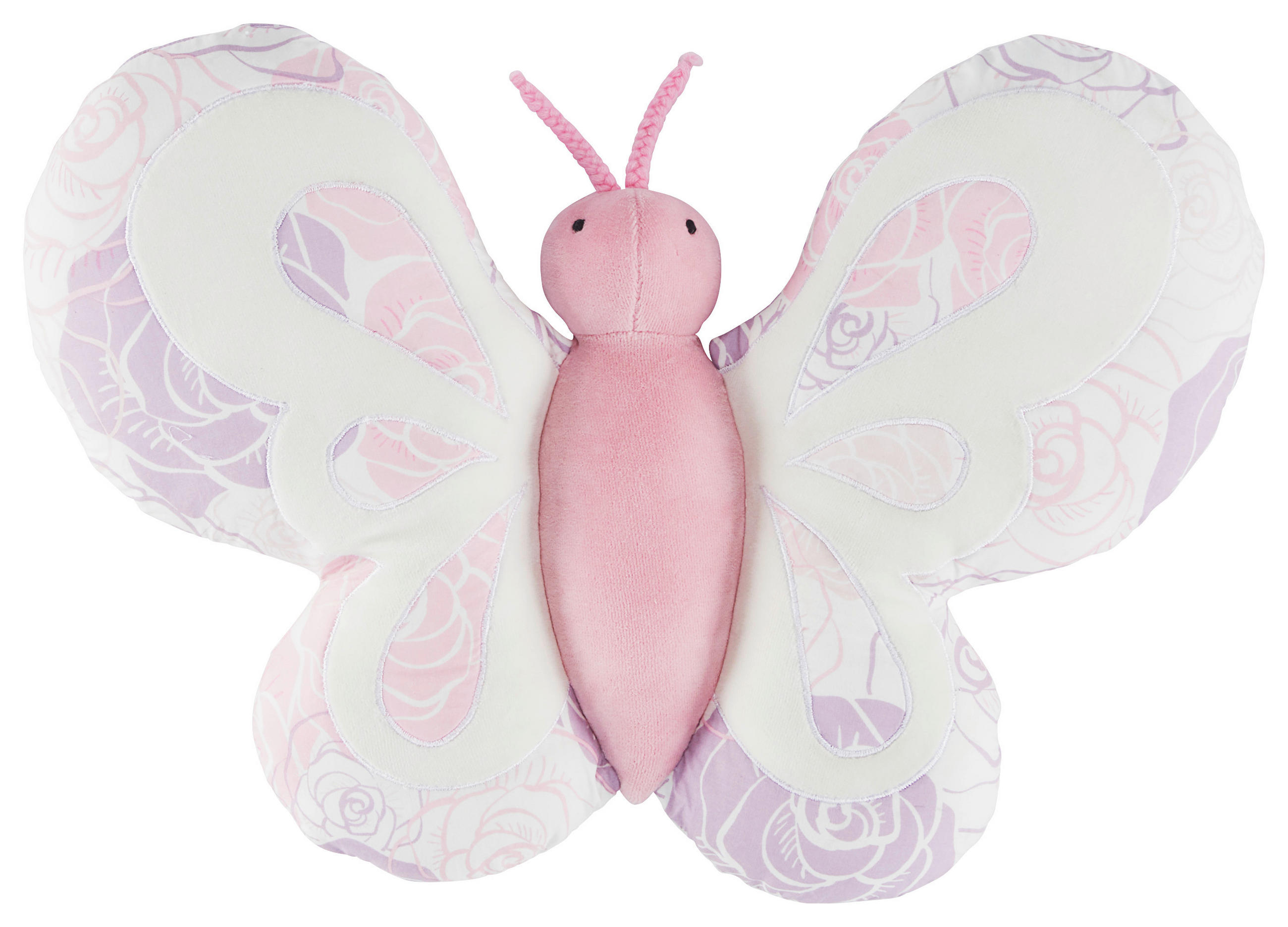 DĚTSKÝ POLŠTÁŘ, 45/45 cm - pink, Basics, textil (45/45cm) - Patinio