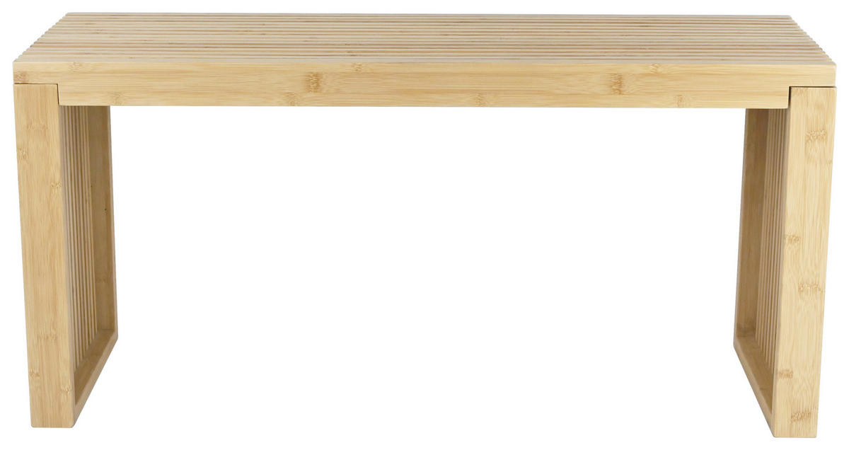 SCHUHBANK Naturfarben  - Naturfarben, Basics, Holz (90/43/33cm) - Carryhome