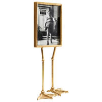 BILDERRAHMEN - Goldfarben/Schwarz, Trend, Glas/Metall (18/28/9cm) - Kare-Design