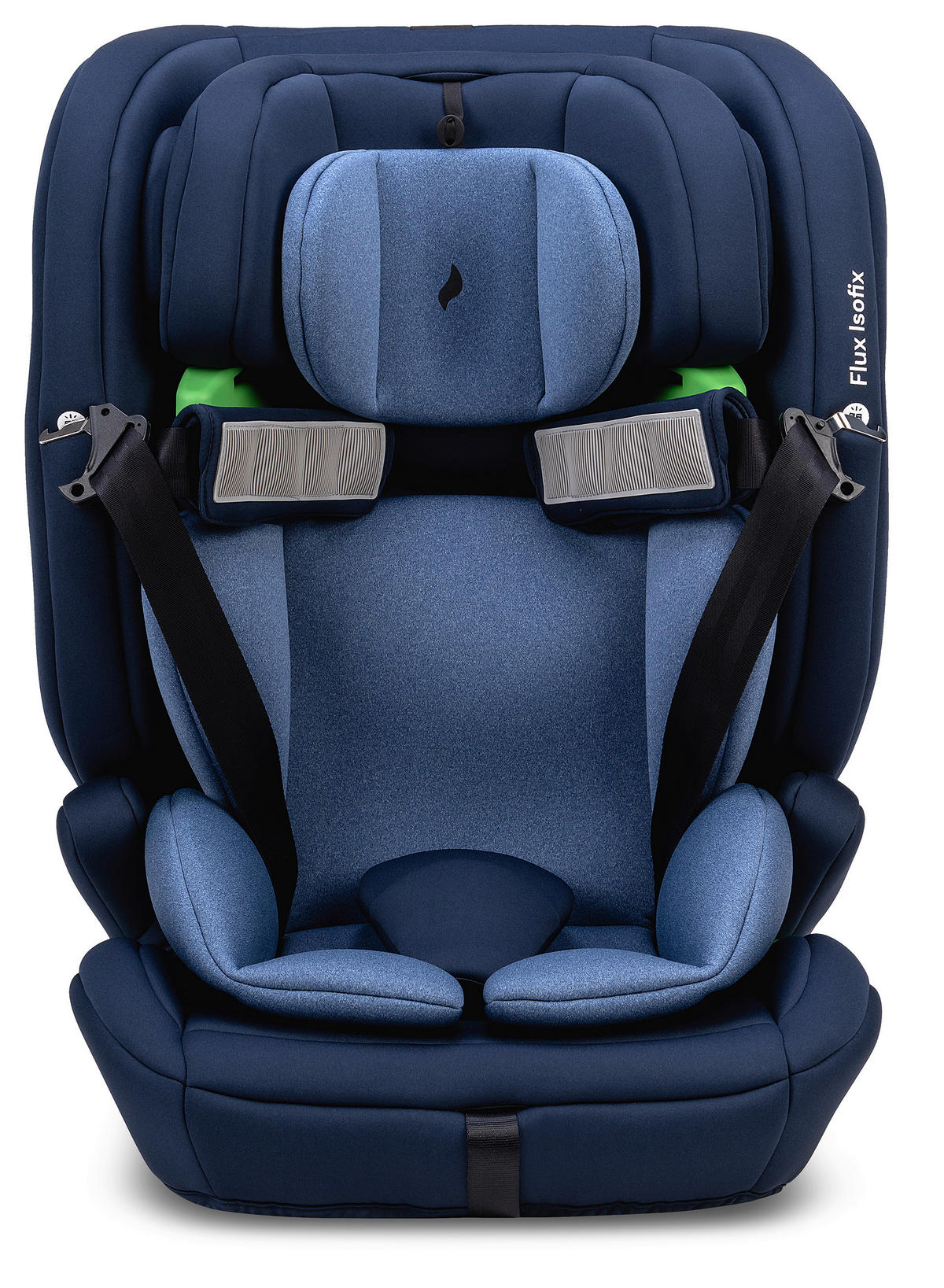 DĚTSKÁ AUTOSEDAČKA - modrá/tmavě modrá, Basics, textil/plast (44/61,5/47cm) - Osann