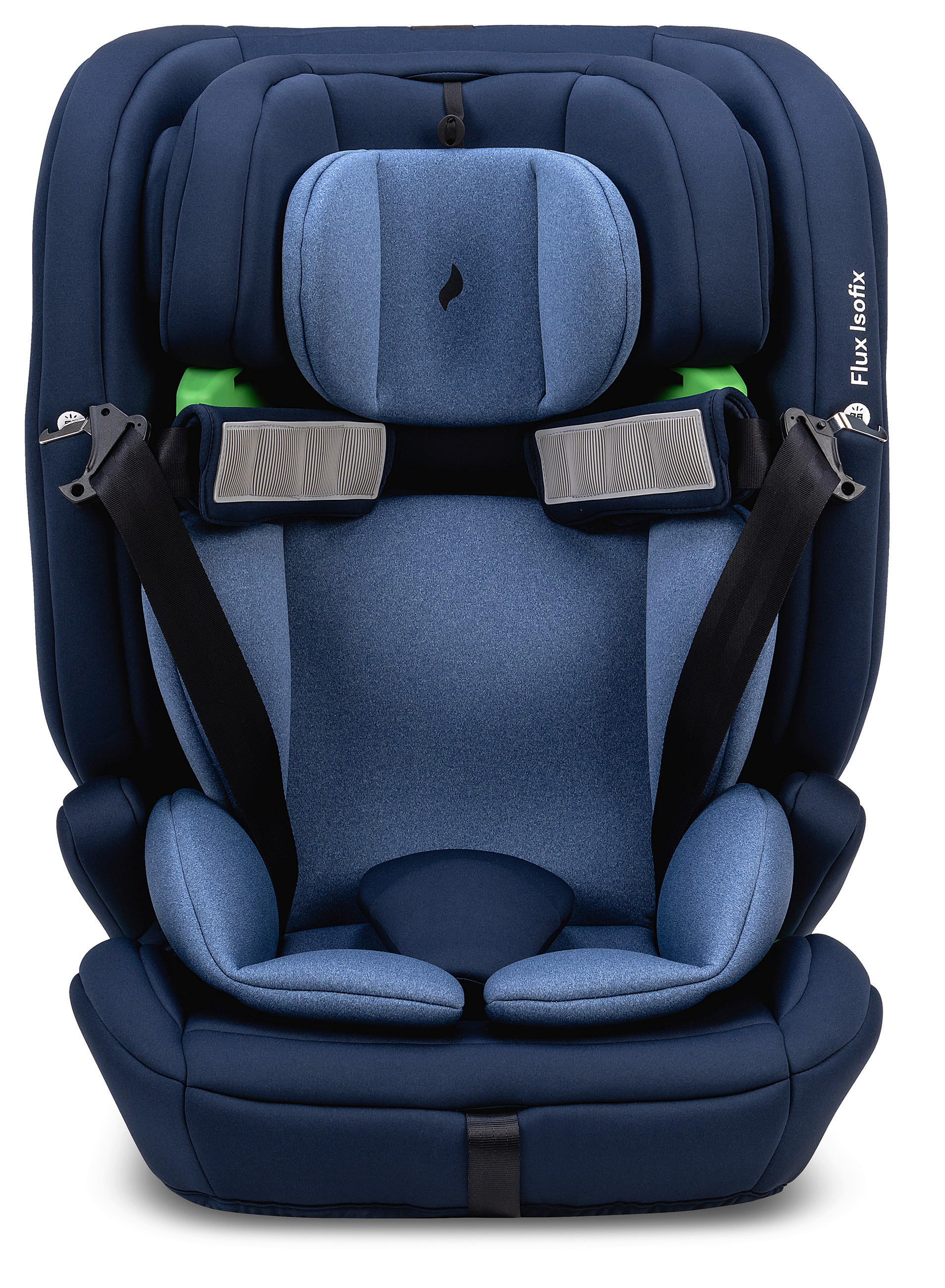 Thumbnail - Osann Kinderautositz Flux Isofix ECE R 129 i-SIZE, Blau, Dunkelblau, Textil, Füllung: Polyester, 44x61.5x47 cm, ECE R 12...