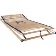 LATTENROST 80/200 cm Kopfteil, Fußteil, Mittelzone verstellbar, Birke  - Birkefarben, Basics, Holz/Kunststoff (80/200cm) - Sleeptex