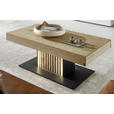 COUCHTISCH in Holz 120/70/45 cm  - Eichefarben/Anthrazit, Design, Holz (120/70/45cm) - Valnatura