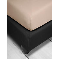 SPANNBETTTUCH Jersey  - Beige, Basics, Textil (90-100/200-220cm) - Irisette