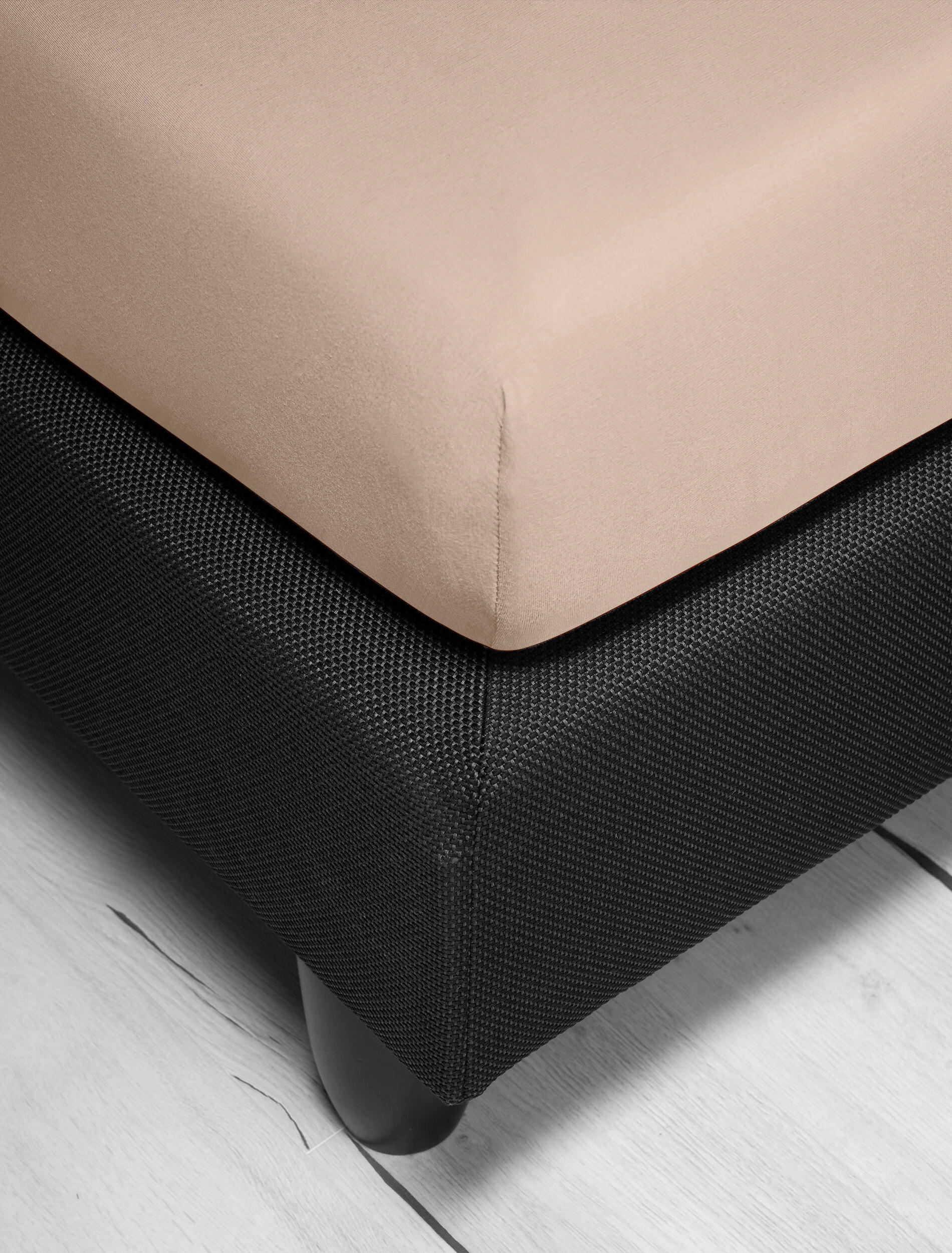 Irisette Spannbetttuch Beige 90-100x200-220 cm