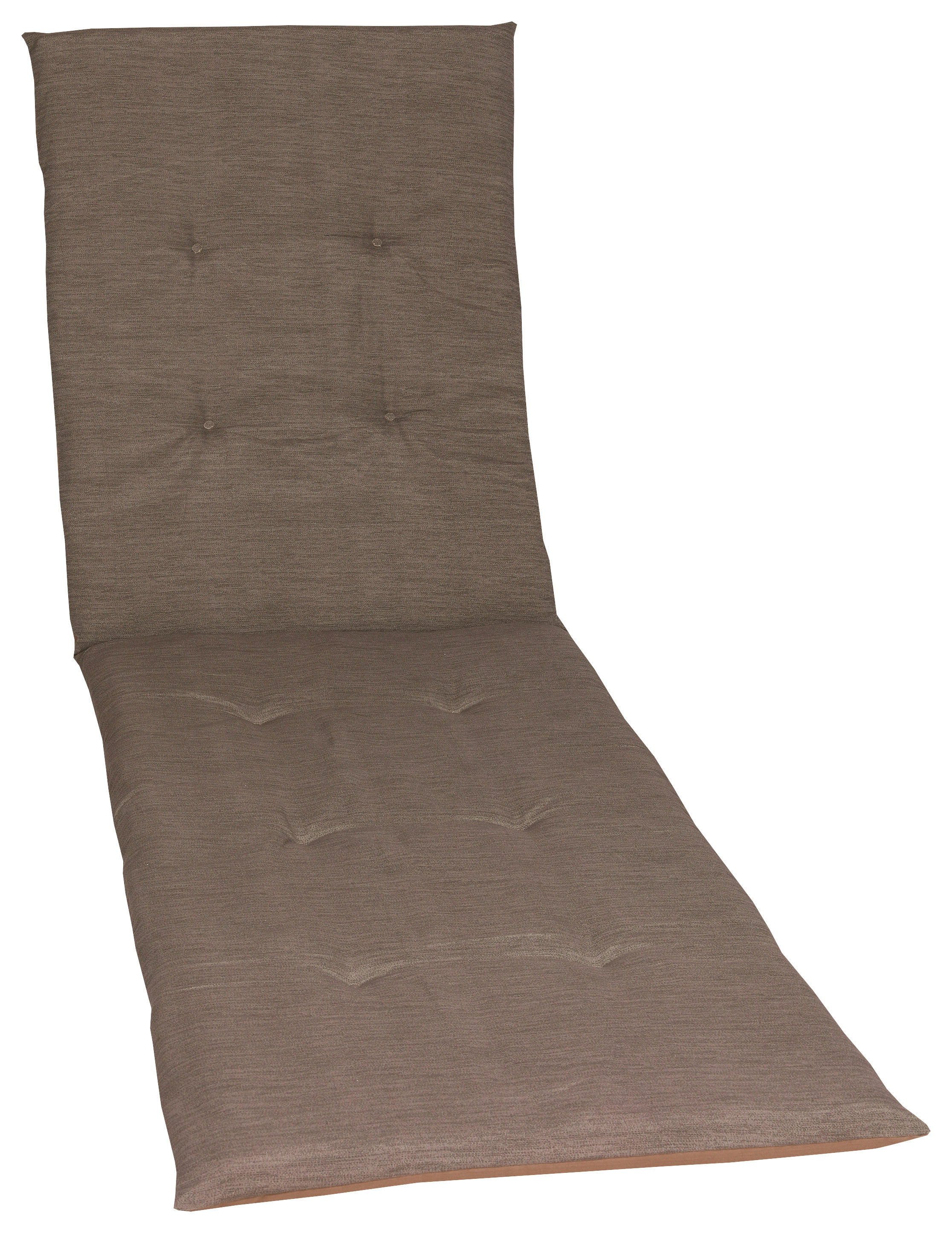 LIEGENAUFLAGE Braun Uni  - Braun, Basics, Textil (58/5/188cm)