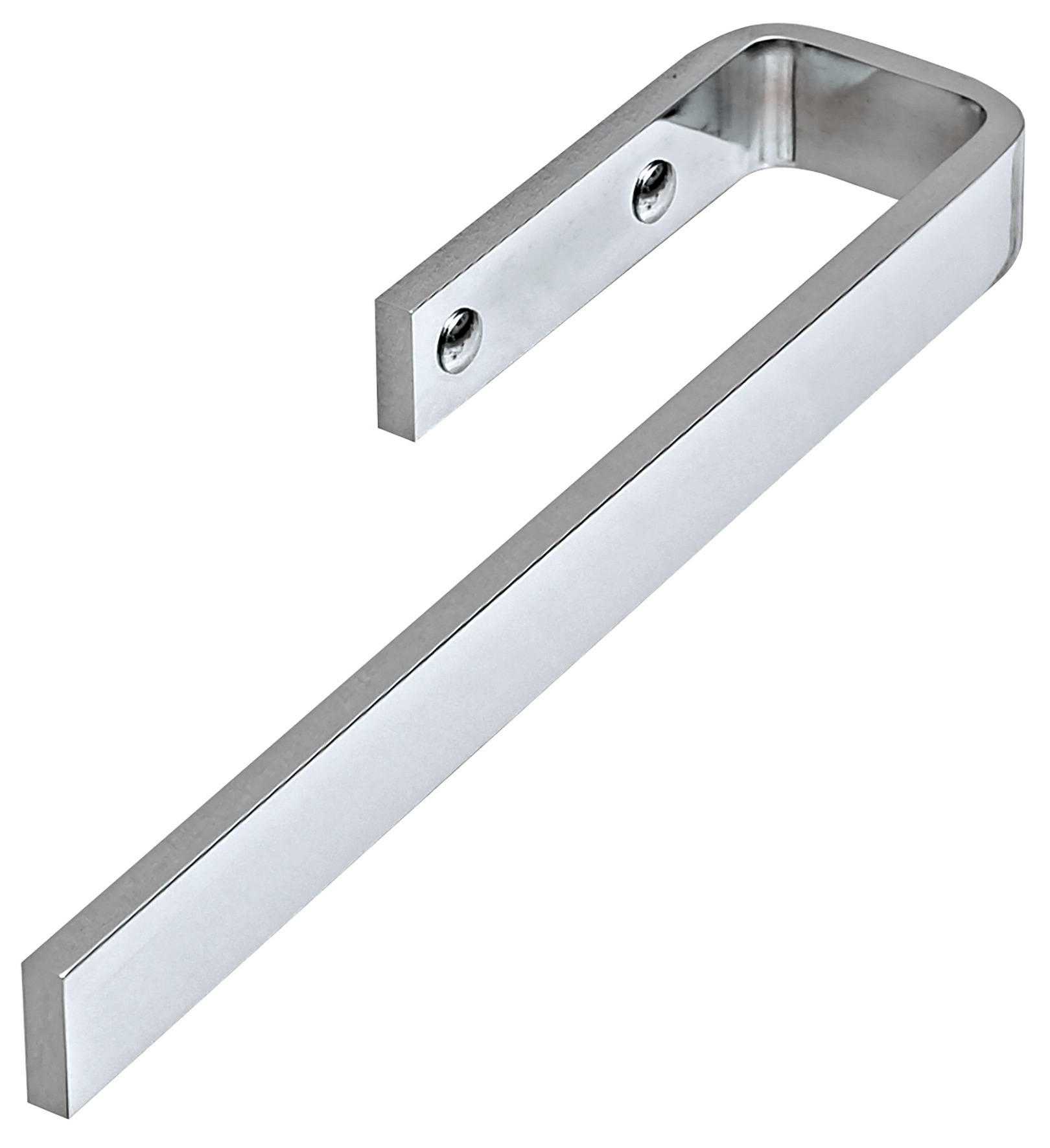 HANDTUCHHALTER 6,5/3/32 cm  - Chromfarben, Design, Metall (6,5/3/32cm) - Sadena