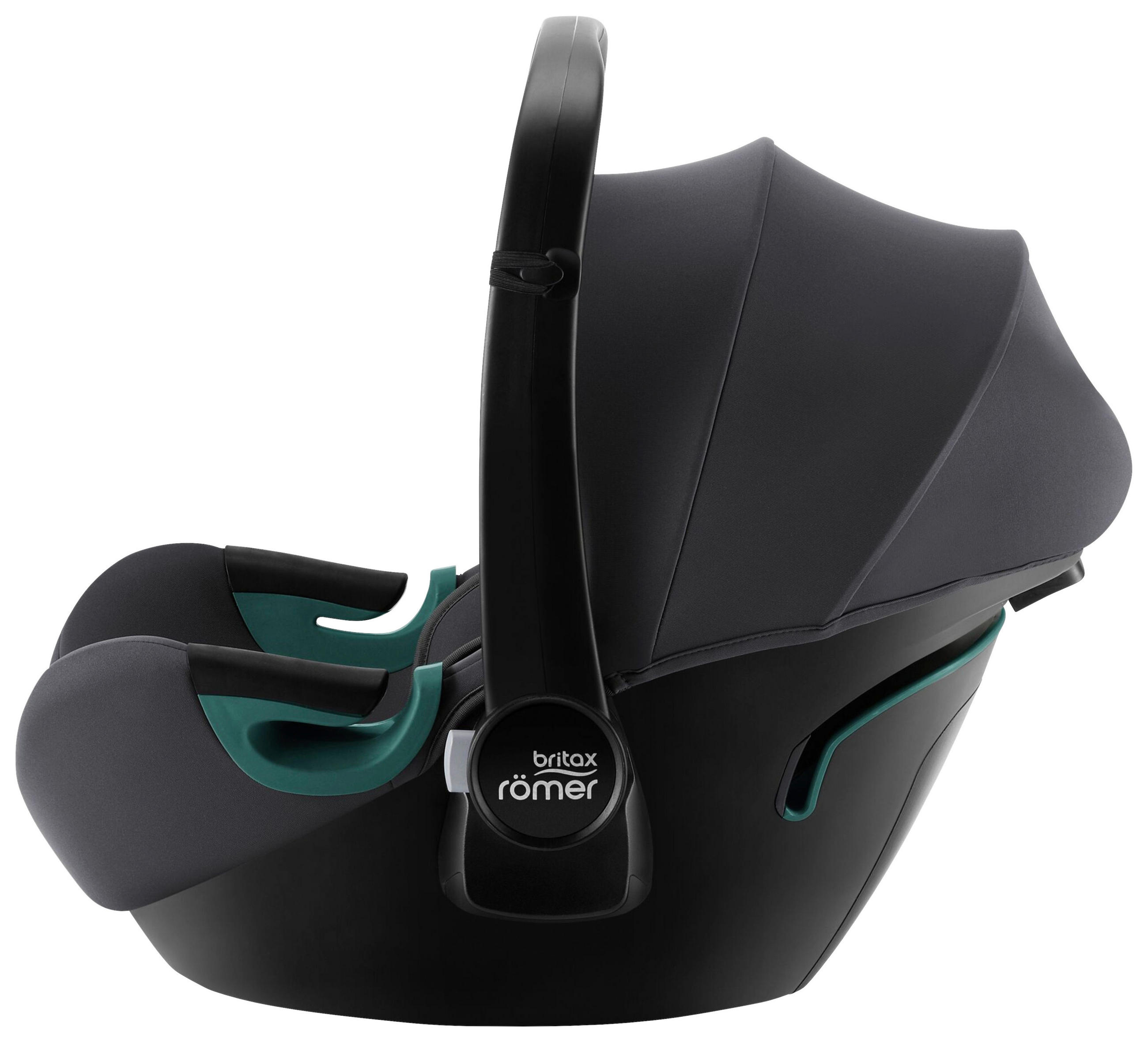 BABYSCHALE Baby-Safe 3 i-size  - Dunkelgrau, Basics, Kunststoff/Textil (44/58/67cm) - Britax Römer