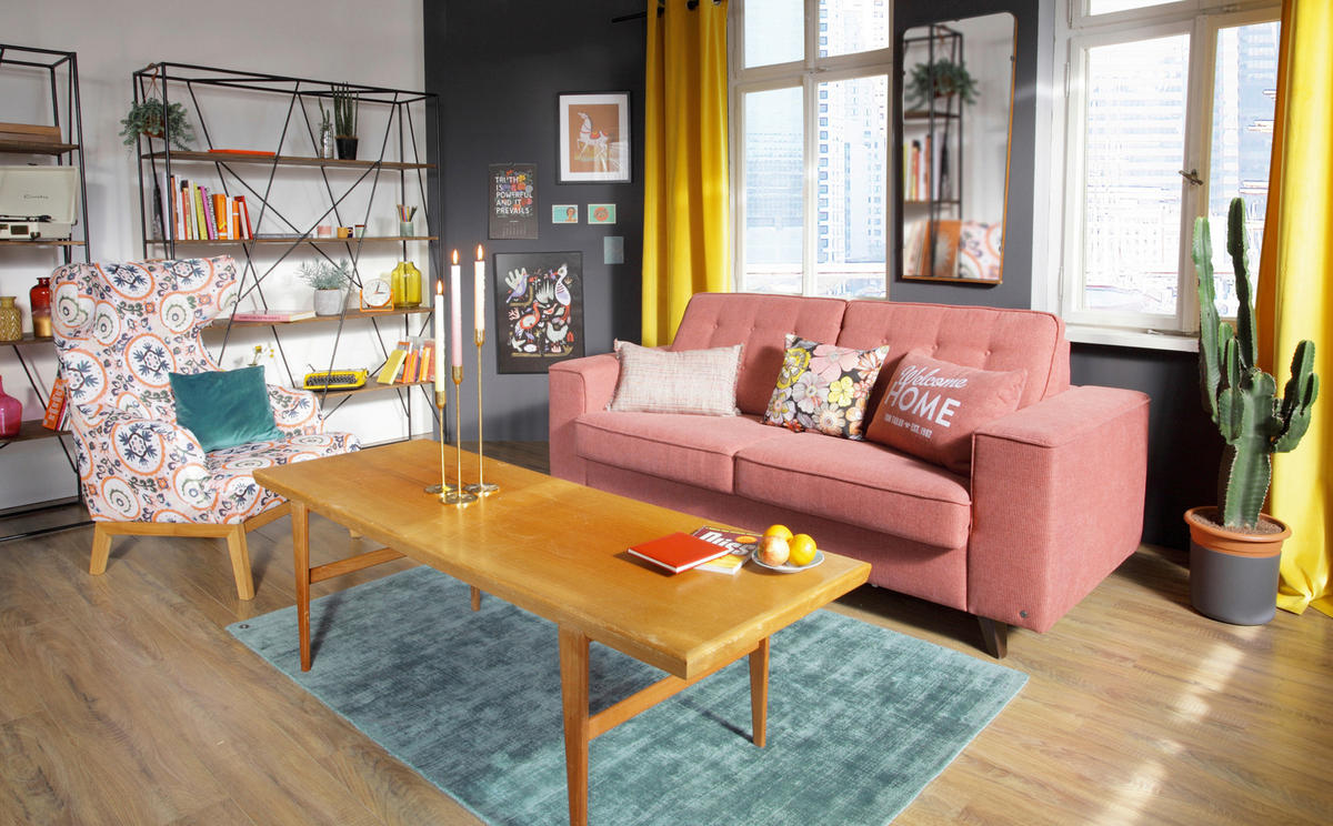 HANDWEBTEPPICH 50/80 cm Hellblau  - Hellblau, Basics, Textil (50/80cm) - Tom Tailor