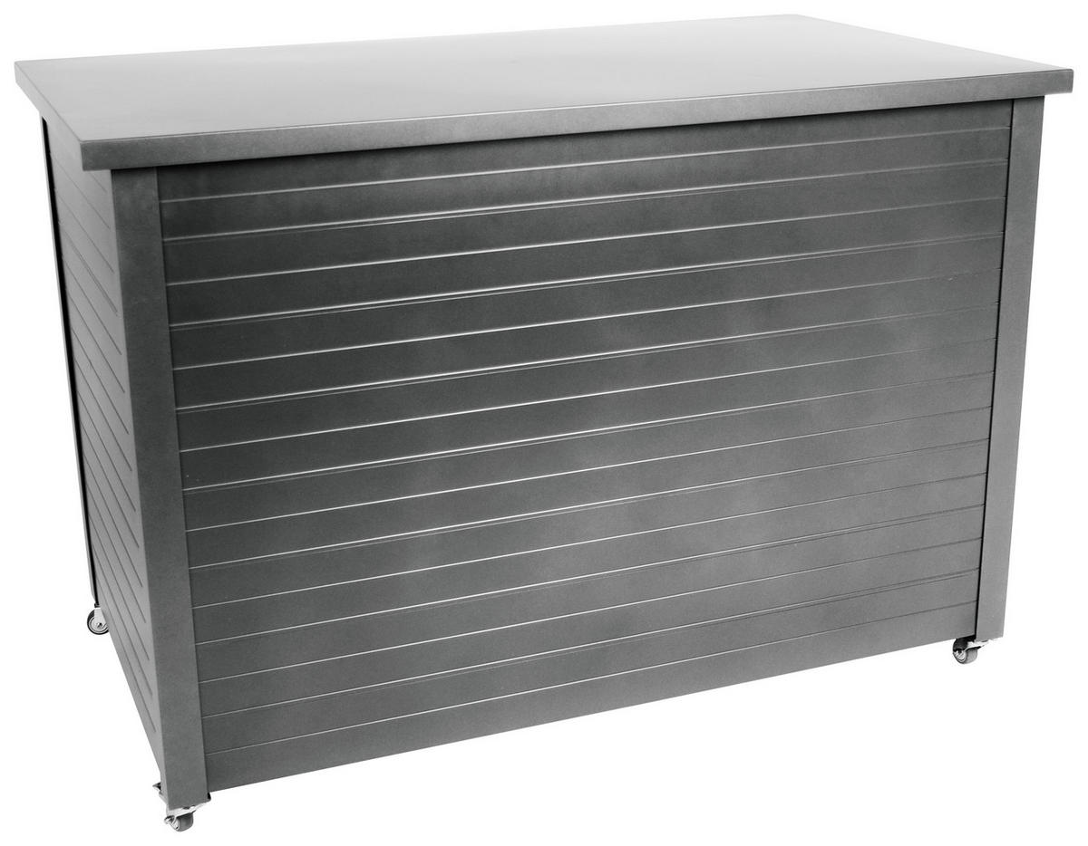 KISSENBOX 140/91/76 cm  - Anthrazit, MODERN, Metall (140/91/76cm) - Stern