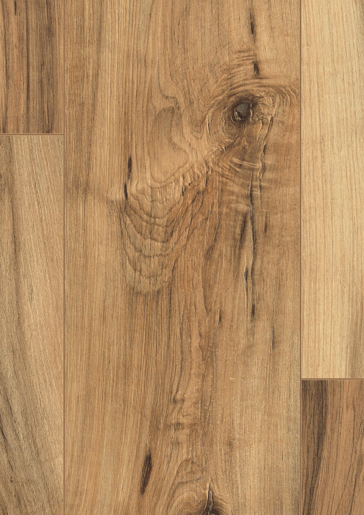 LAMINATBODEN Perganti Nussbaum EGGER Nature Sense Aqua  per  m² - Nussbaumfarben/Braun, KONVENTIONELL, Holzwerkstoff (129.2/19.3/0.8cm) - Egger Holzwerkstoffe