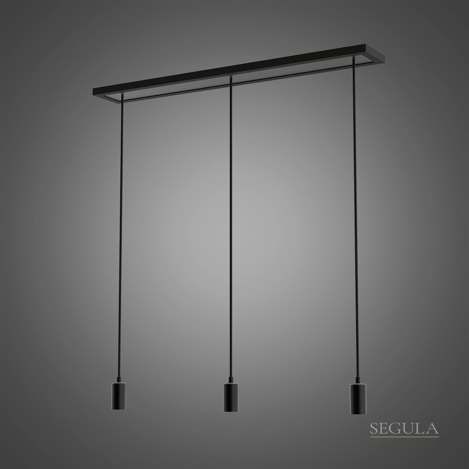 HÄNGELEUCHTE Madox 90/20 cm  - Schwarz, Basics, Metall (90/20cm)
