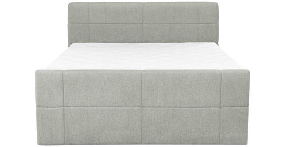 BOXSPRINGBETT 180/200 cm  in Hellgrau  - Hellgrau, KONVENTIONELL, Textil (180/200cm) - Carryhome