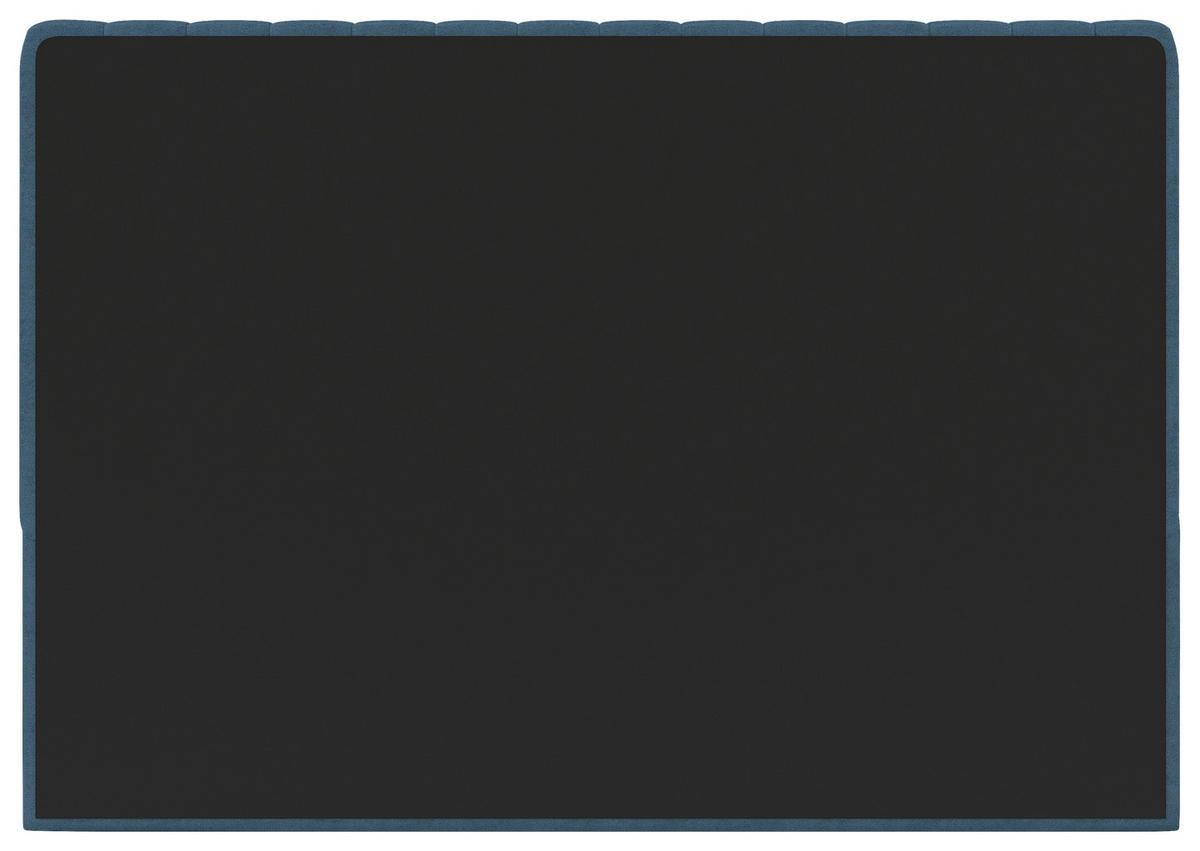 BOXBETT 140/200 cm  Blau  - Blau/Schwarz, Basics, Kunststoff/Textil (140/200cm) - Carryhome