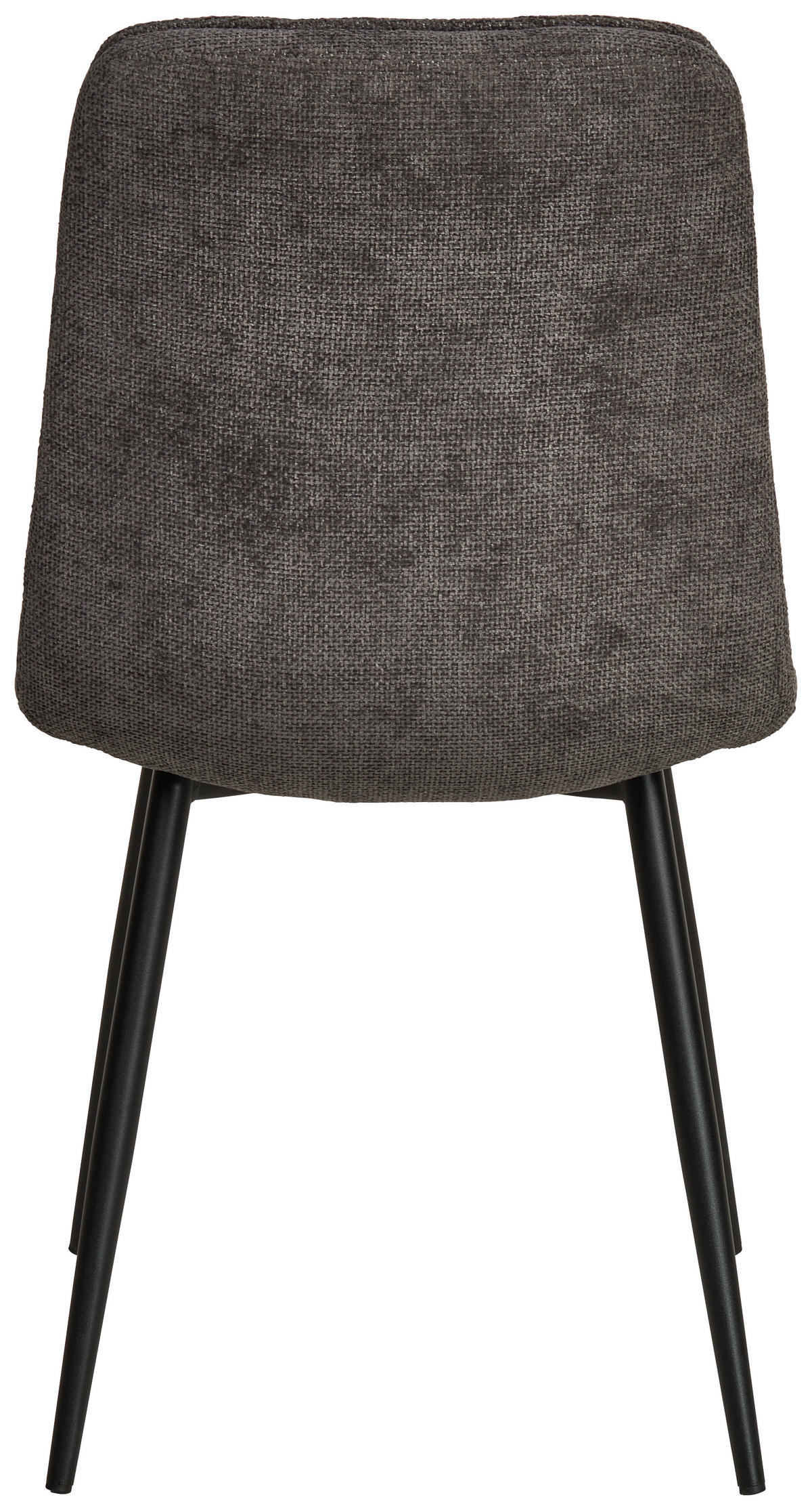 STUHL Leinenoptik Anthrazit Pappel Sperrholz  - Anthrazit/Schwarz, KONVENTIONELL, Holz/Textil (45/89/58cm) - MID.YOU