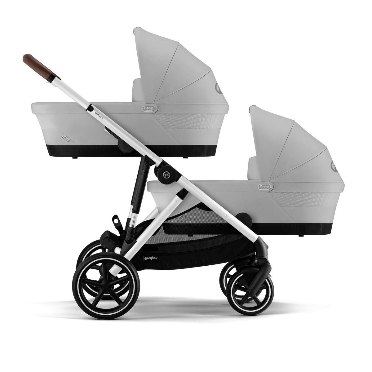 LIEGEWANNE - Grau, Basics, Kunststoff/Textil (86/44/27-56cm) - Cybex