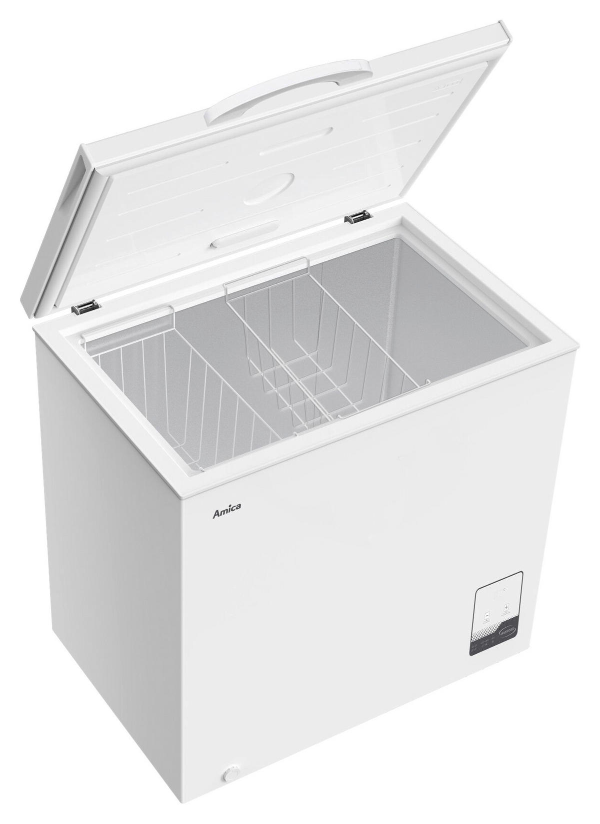 GEFRIERTRUHE GT 313 105 W  - Weiß, Natur, Kunststoff/Metall (82,3/83,5/55,6cm) - Amica