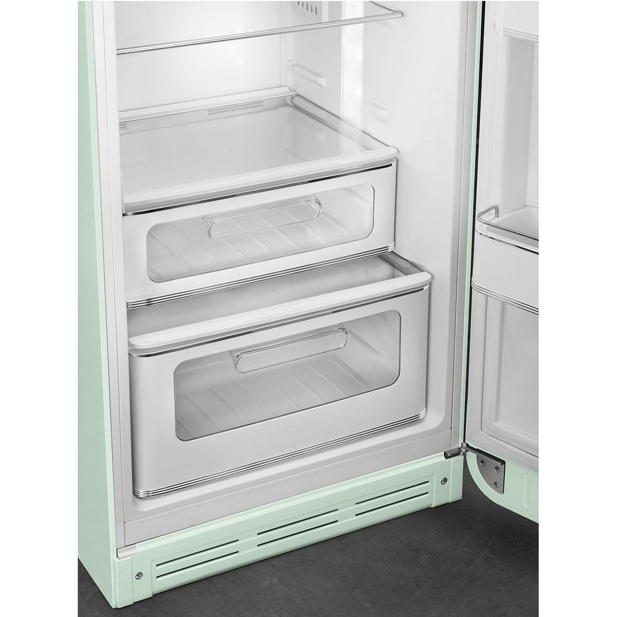 KÜHL-GEFRIER-KOMBINATION 60/172/72,8 cm FAB30RPG5  - Pastellgrün, Basics, Metall (60/172/72,8cm) - SMEG