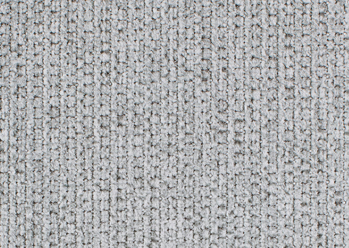 ECKSOFA in Webstoff Silberfarben  176/292 cm  - Silberfarben/Schwarz, MODERN, Textil/Metall (176/292cm) - Carryhome