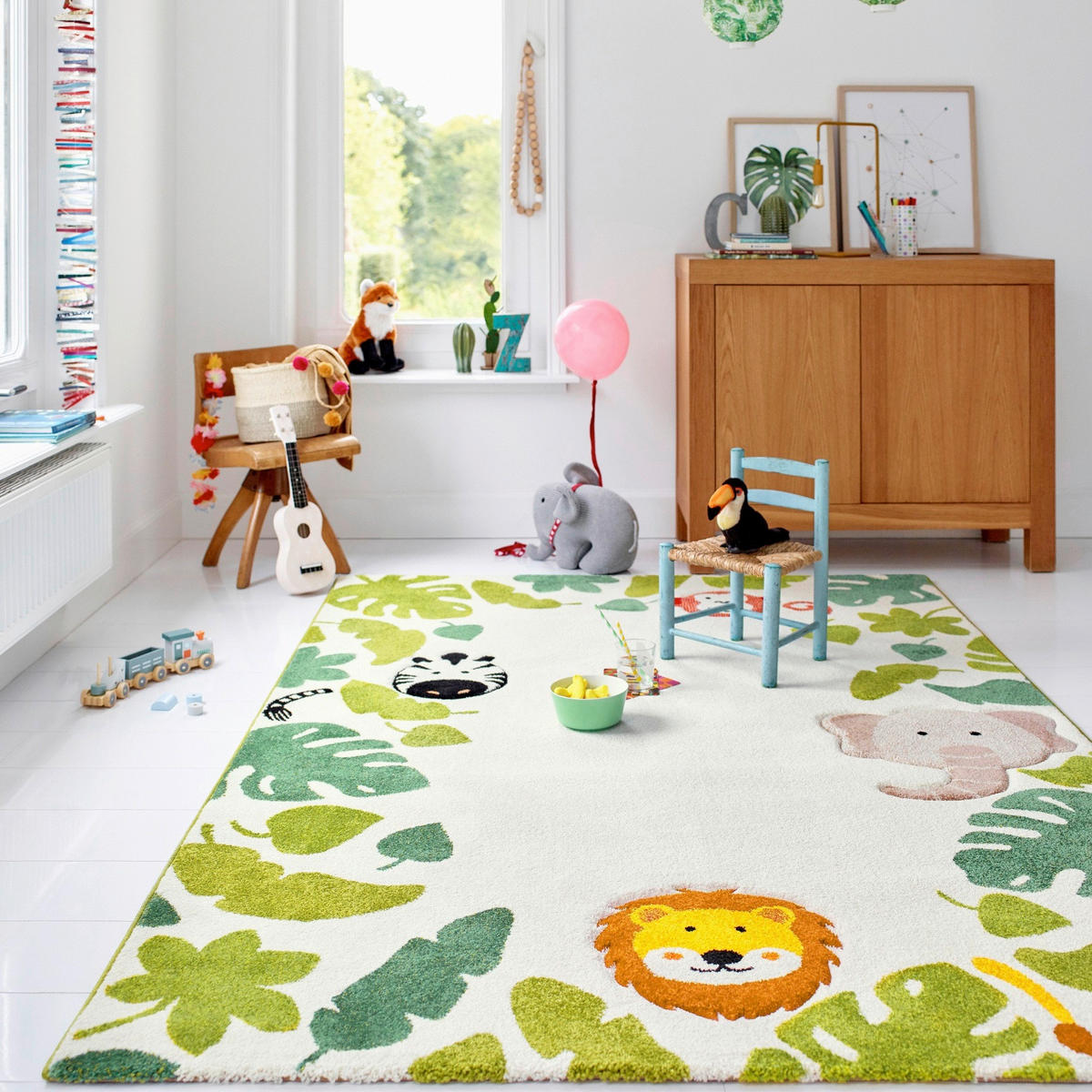 KINDERTEPPICH 160/225 cm E-Safari  - Beige, Trend, Textil (160/225cm) - Esprit