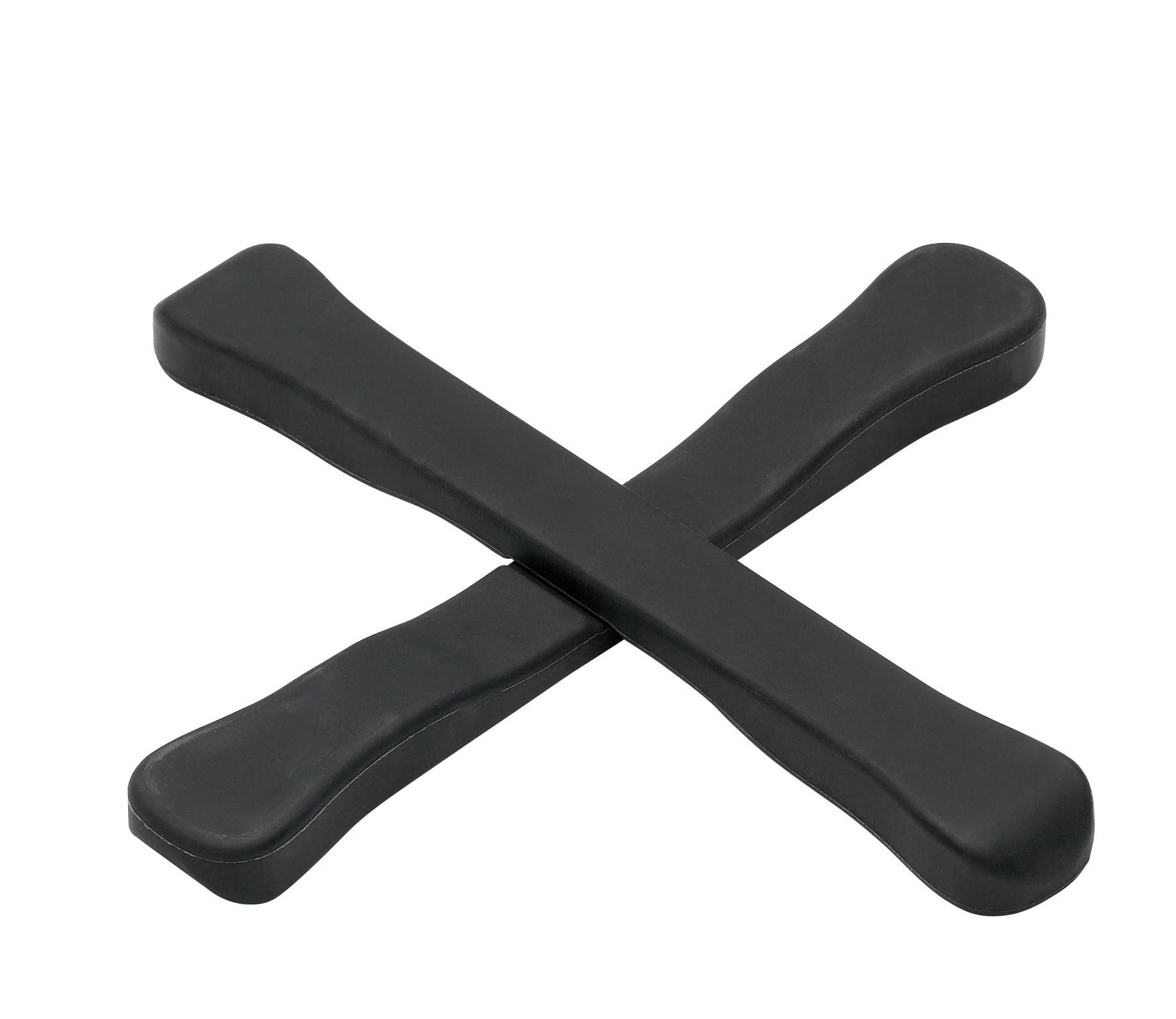 TOPFUNTERSETZER Metall, Kunststoff Schwarz  - Schwarz, Basics, Kunststoff/Metall (9/2/22cm) - Spring