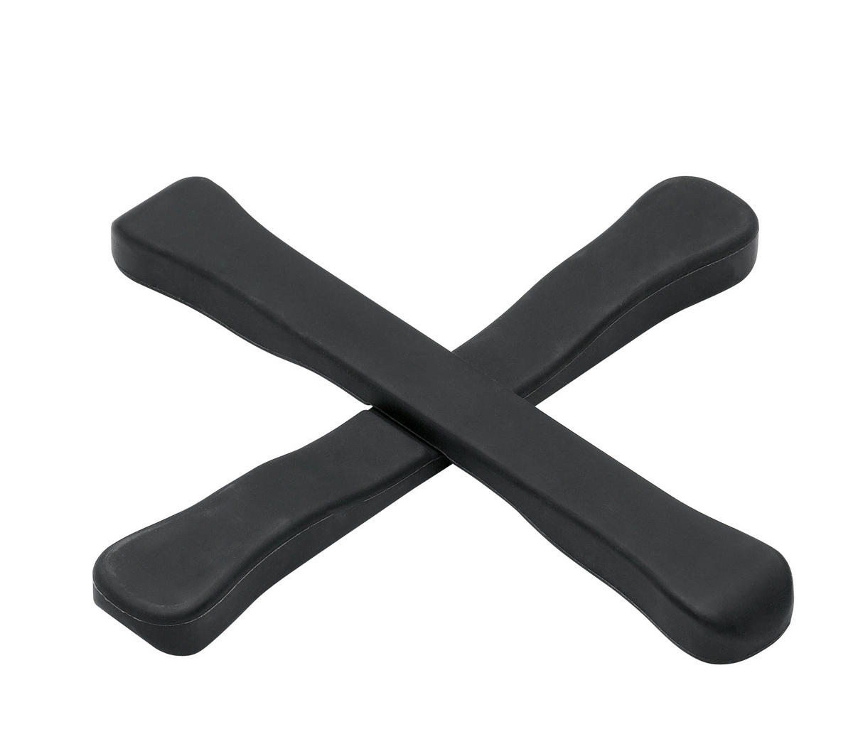 TOPFUNTERSETZER Metall, Kunststoff Schwarz  - Schwarz, Basics, Kunststoff/Metall (9/2/22cm) - Spring