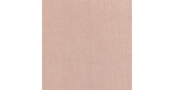 ECKSOFA Rosa Feincord - Buchefarben/Rosa, KONVENTIONELL, Holz/Textil (211/154cm) - Carryhome