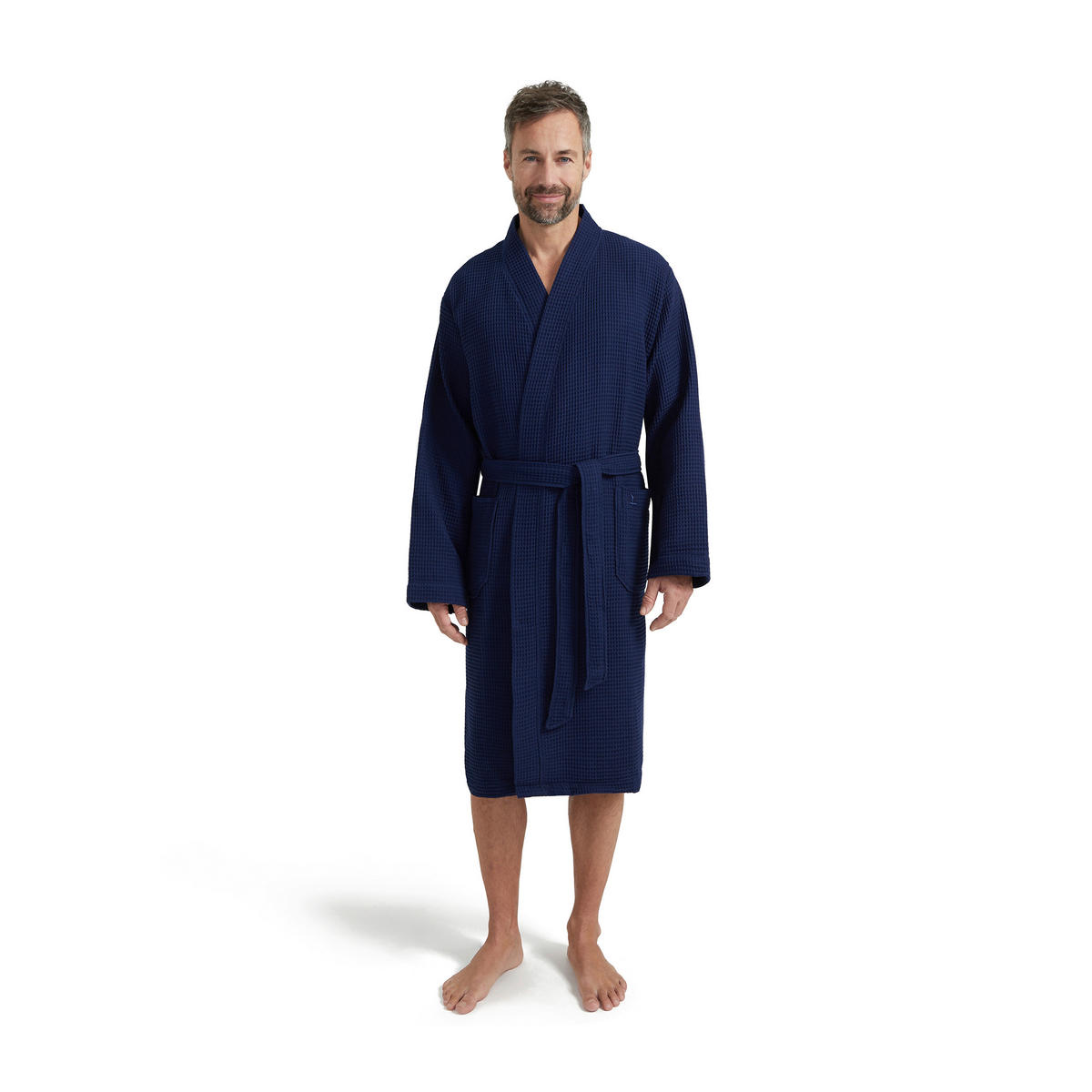 BADEMANTEL 3XL Unisex  - Blau, Basics, Textil (3XLnull) - Moeve