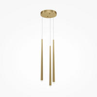 PENDELLEUCHTE Modern 26/150 cm  - Messingfarben, Trend, Metall (26/150cm) - MAYTONI