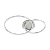 TAKLAMPA 9,5 W  - vit/silver, Basics, metall/plast (39/55cm) - Eglo