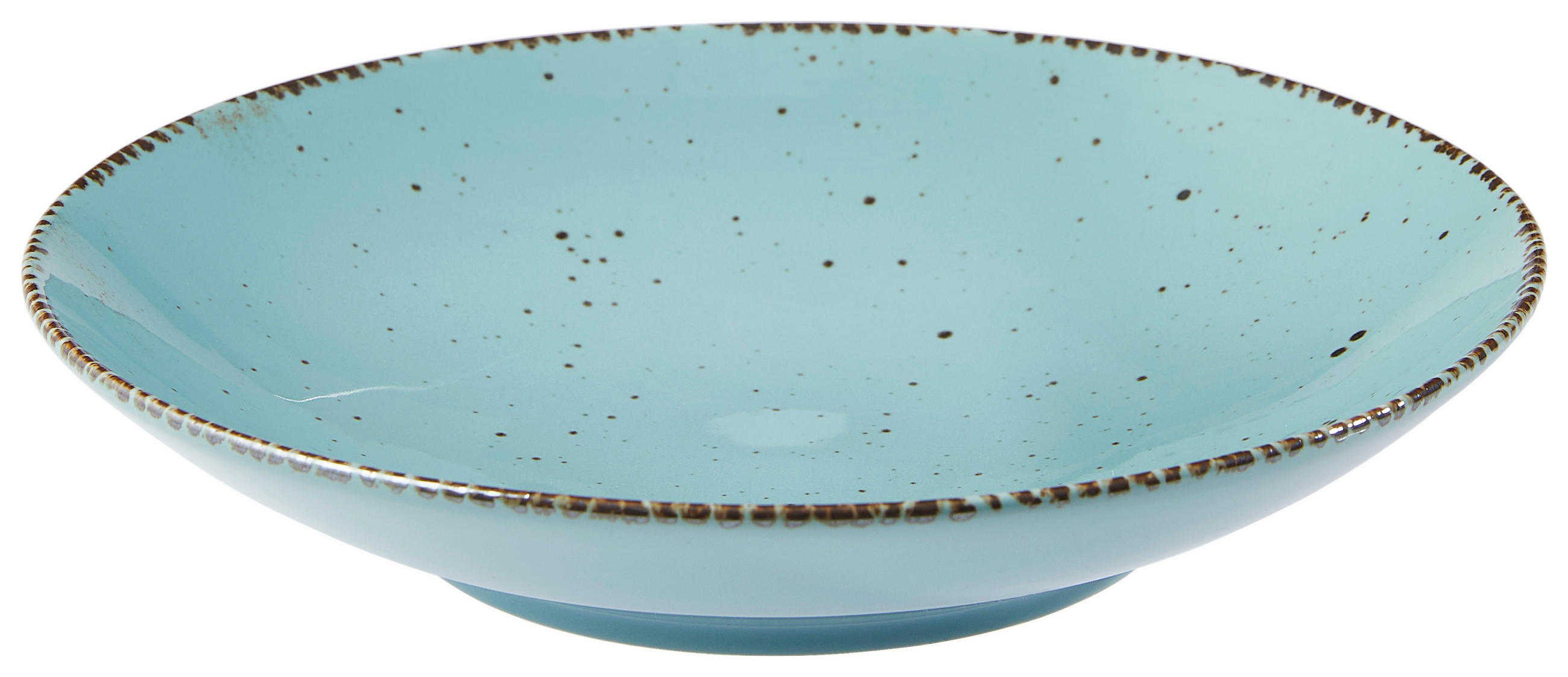 HLUBOKÝ TALÍŘ, keramika, 22 cm - tyrkysová, Lifestyle, keramika (22cm) - Landscape