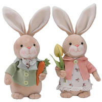 DEKORATIONSHARE - grön/brun, Lifestyle, textil/plast (15/40/12cm)